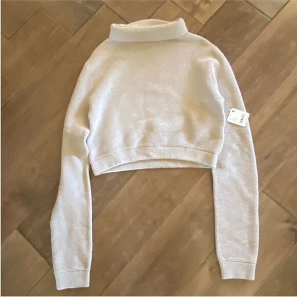 Free People Ottoman Mock-neck Pullover S - Picture 6 of 9